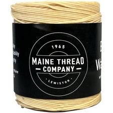 Beige Braided Waxed Cord .030"