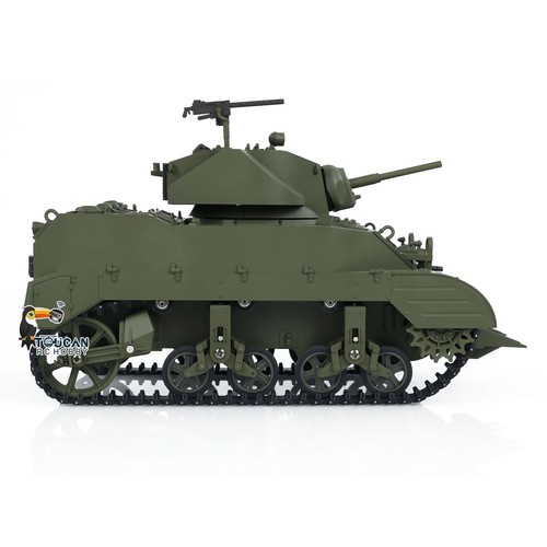 1/16 RTR Tank US Stuart M5A1 British VI Tank Model High Speed with Sound Light - Picture 5 of 12