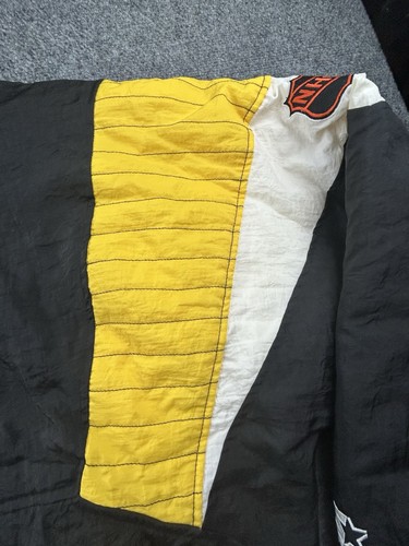 Vintage Boston Bruins Herren Starter 1/2 Zip Pullover Jacke NHL Gr. XL "Coach" - Bild 3 von 16