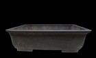 Japanese Bonsai pot TOKONAME SHIDEI Unglazed Rectangular Over extra large W60cm