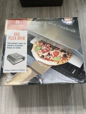 La Hacienda BBQ Pizza Oven Portable Gas or Charcoal BBQ Home Garden Boxed