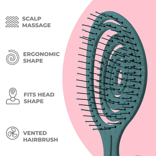 Detangling Hair Brush for Women & Men - Does Not Pull - Straightening Brushes fo - Picture 3 of 12