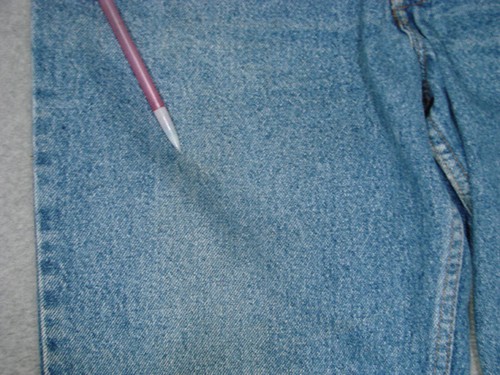 TH09430 USA VINTAGE 1990s **LEVI'S** 506 TAPERED LEG JEANS 36x33 (msr 35"x34") - Picture 9 of 9