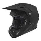Fly Racing 73-87300S Visor for Formula CP Helmets - YLg/Lg - Solid Matte Black