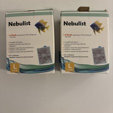 2- 6 Packs Filter Cartridges w/Filter Pads -Large Aquariums- Compatible w/Aqueon