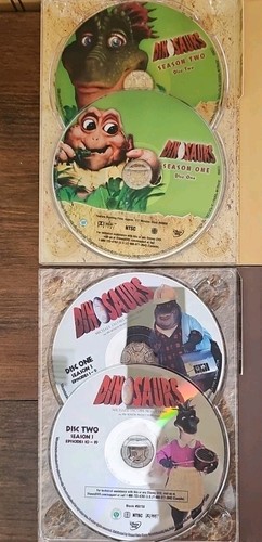 Dinosaurs Complete Series DVD Seasons 1 2 3 4 Box Set 8 Disc Jim Henson Disney  - Foto 4 di 5