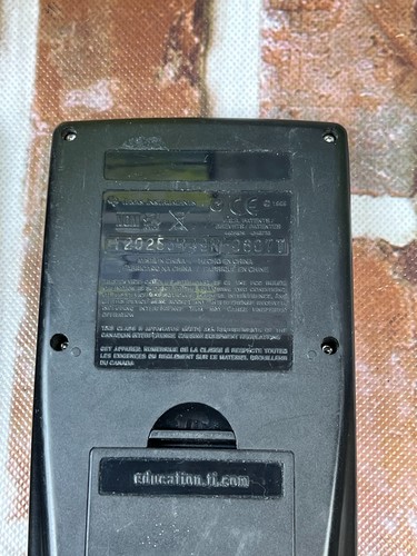 Texas Instruments TI-83 Plus Calculator with Cover - Picture 7 of 7