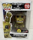 Funko Pop! Games Five Nights at Freddy's Springtrap #110 GITD GameStop Excl