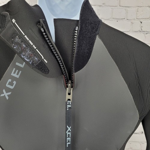 Xcel Axis Black 5/4mm Back Zip Full Long Sleeve Dive Wetsuit Size Large L - Picture 10 of 12