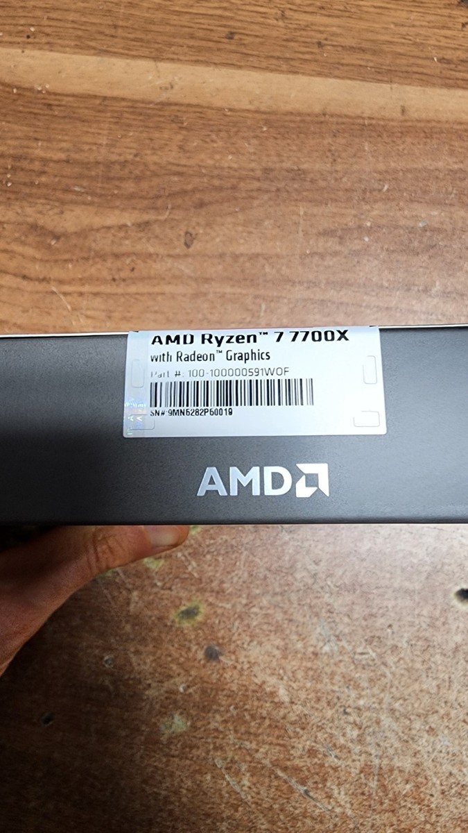 AMD Ryzen 7 7700x Processor (5.4 GHz, 8 Cores, LGA 1718