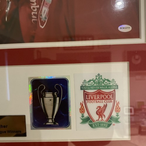 Liverpool Gerrard & Carragher Signed 04/05 Champions League win Framed - Picture 6 of 6