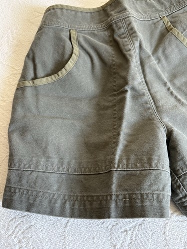 Vintage Patagonia Womens Stand Up Shorts Bog color Outdoor Hiking Canvas Size 4 - Picture 8 of 16