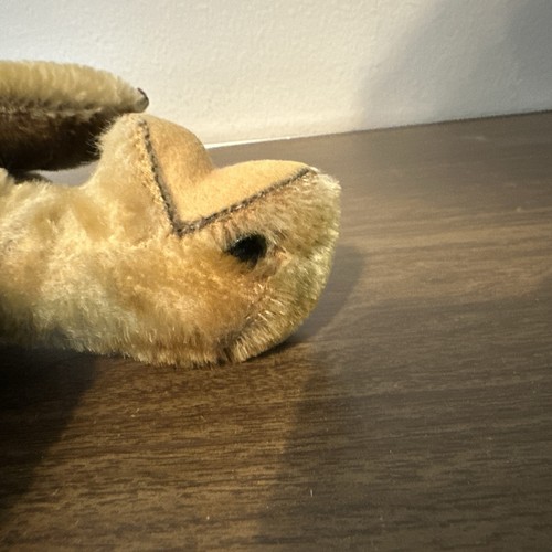 Steiff Turtle Mohair Plush 13" Vintage Germany w/ Button & Tag Collectible - Picture 8 of 17