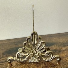 VTG Brass Art Nouveau Ornate Easel Picture Book Plate Art Stand Holder Victorian