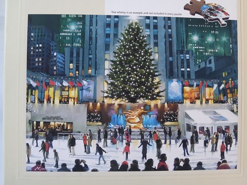 Wentworth Schlittschuhlaufen im Rockefeller Center 500 Teile Puzzle Center Weihnachten - Bild 10 von 17