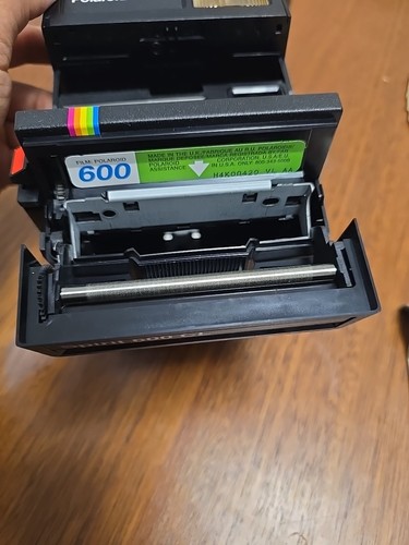 Vintage Polaroid Spirit 600CL Rainbow Stripe Instant Camera New In Box - Picture 14 of 15