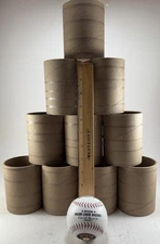 10 Sturdy Heavy Duty Empty Cardboard Spools Rolls Tubes  Art Crafts 4" inch long