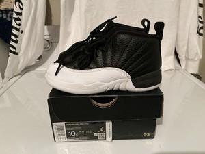 Nike Air Jordan 12 Retro TD 'Playoffs' Sneakers 850000-006 SZ 10c 100 DS W/ BOX
