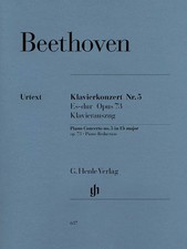 Beethoven Concerto Piano Orchestra E Flat Major No 5 Duets Henle Urtext Book