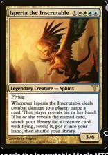 Magic The Gathering ISPERIA, the INSCRUTABLE #114/180 Dissension 2006 Rare Gold 