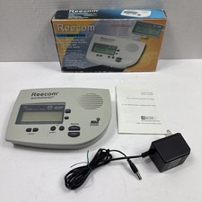 Reecom R-1630 Radio Monitors Severe Weather Hazard Alerts NWS 7-NOAA Tested