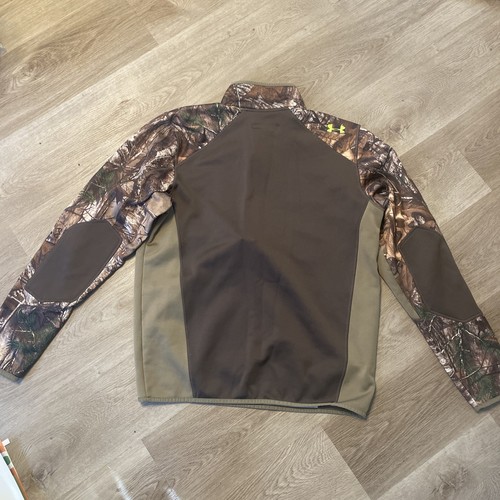 UNDER ARMOUR SCENT CONTROL REALTREE XTRA CAMO 1/4 ZIP PULLOVER JACKET MEN-M - Picture 9 of 9