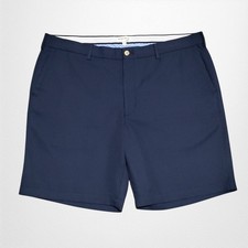 Peter Millar Crown Sport Salem Performance 9" Shorts Mens 40 Navy Blue Worn Once