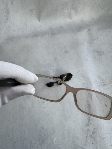 Chanel Brille 3168-B Gestell Schwarz Beige Kristall Logo Italy Damen Designer - Bild 12 von 14