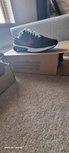 Nike Air Max Pre-Day Black/Gym Red/White Trainers UK 10 **Brand New In Box** - Picture 5 of 5