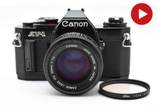 New Light Seals Near MINT Canon AV-1 35mm Film Camera SLR FD 50mm 1.4 SSC Lens