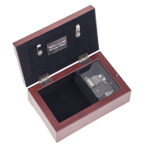 Let Your Dreams Be Your North Star Rosenholz Schmuck Spieluhr spielt Sie sind M... - Bild 5 von 7