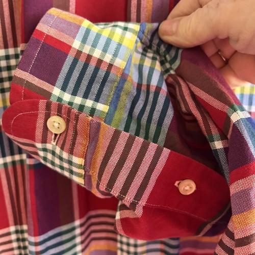 Camisa Polo Ralph Lauren Botón 3XLT Calce Clásico Algodón Lino Cuadros Poni NUEVA SIN ETIQUETAS - Imagen 8 de 16