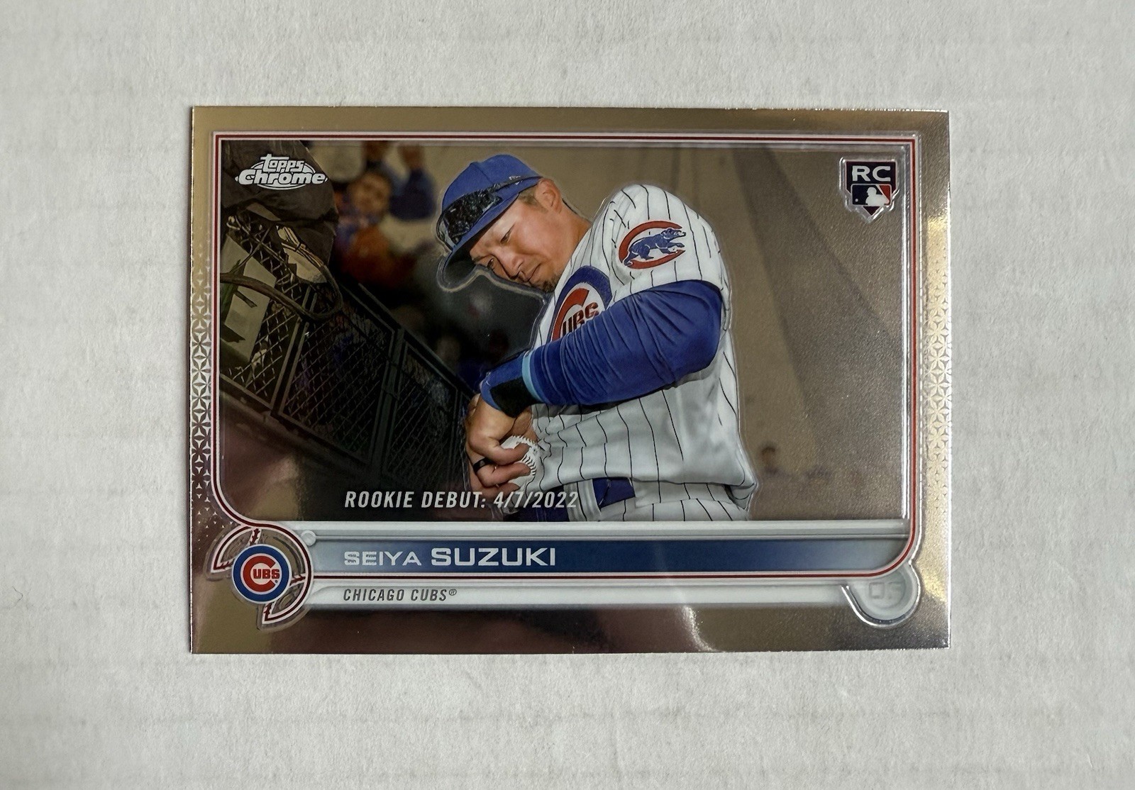 2022 Topps Chrome Update Debut Seiya Suzuki RC USC144 Cubs