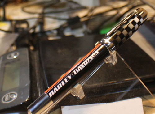 Bolígrafo Waterman Harley Davidson vintage años 90 rueda libre nuevo en caja - Imagen 7 de 8