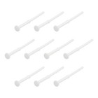 20Stück Lüfter Schwingungsdämpfende Gummistifte, Lange Ausführung Computer, Weiß