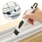  2 in 1 Multi-functional Cleaner Brush Window Duster Clean Brush with Dust-pan