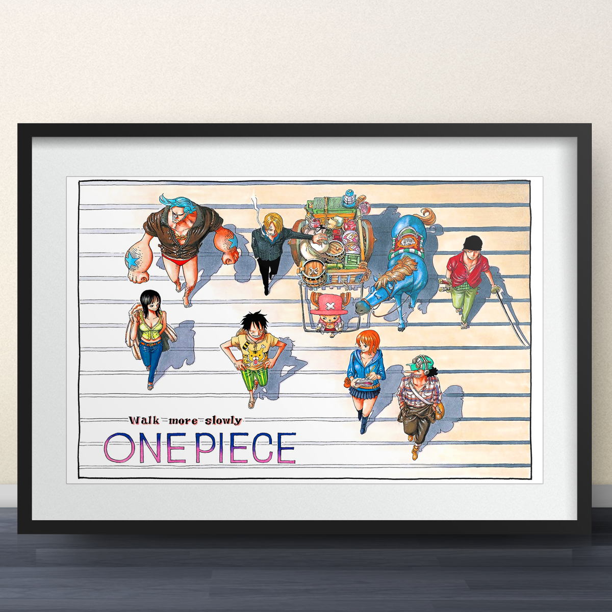 画材 ONE PEACE/SUMER IS FALLING One Piece - Chapter 439Shonen Jump Color Walk 11x17