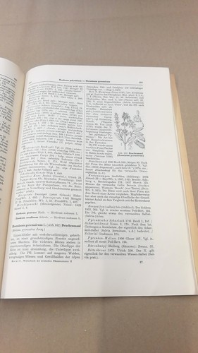 Marzell Wörterbuch der Deutschen Pflanzennamen. Lieferung 15 (Band 2. Lieferu.. - Bild 4 von 4