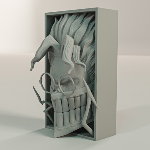 Buchstütze Okarun I Dan Da Dan Manga / Bücherecke I Bücherregal Deko - Picture 5 of 14