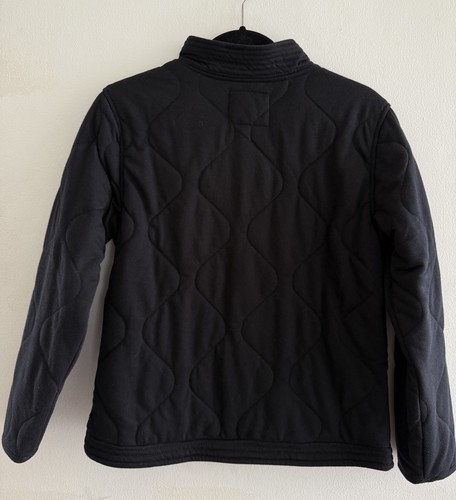 Thread And Supply Black Medium Petite Button Up Jacket NWT Soft Quilted Style - Picture 3 of 3