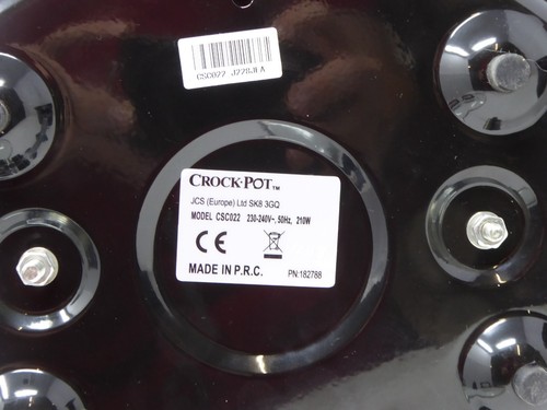 Crock Pot CSC022 3.5-Litre Slow Cooker Thyme Green KM4 - Picture 9 of 9