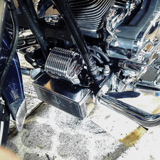 ULTRACOOL RF-2SS Oil Cooler Kits 09-16  Harley-Davidson  Road King EFI FLHR