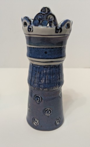 Doreen Middelboe for Royal Copenhagen Mid Century Modern Aluminia King and Queen - Picture 3 of 7