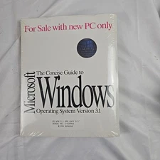 Microsoft Windows 3.1 Operating System Software on 3.5" Floppy Disk *New/Sealed*
