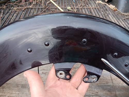 2014 Harley Davidson Ultra Limited Front Fender ? Untested - Foto 3 di 24