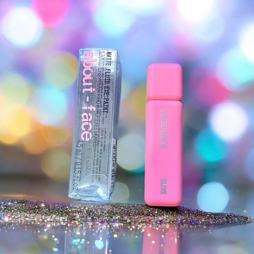 ABOUT-FACE Matte Fluid Eye Paint in La Zona Rosa 4.5 ml 0.15 fl oz NEW IN BOX - Picture 3 of 20