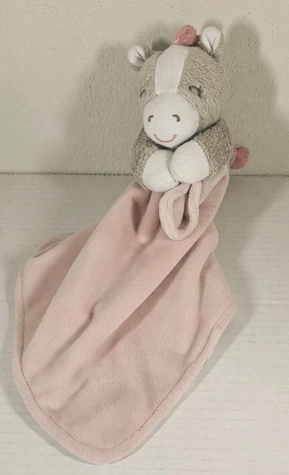 Manta de seguridad Carters rosa pony caballo bebé niña sonajero Lovey 2013 Foto 2 de 4