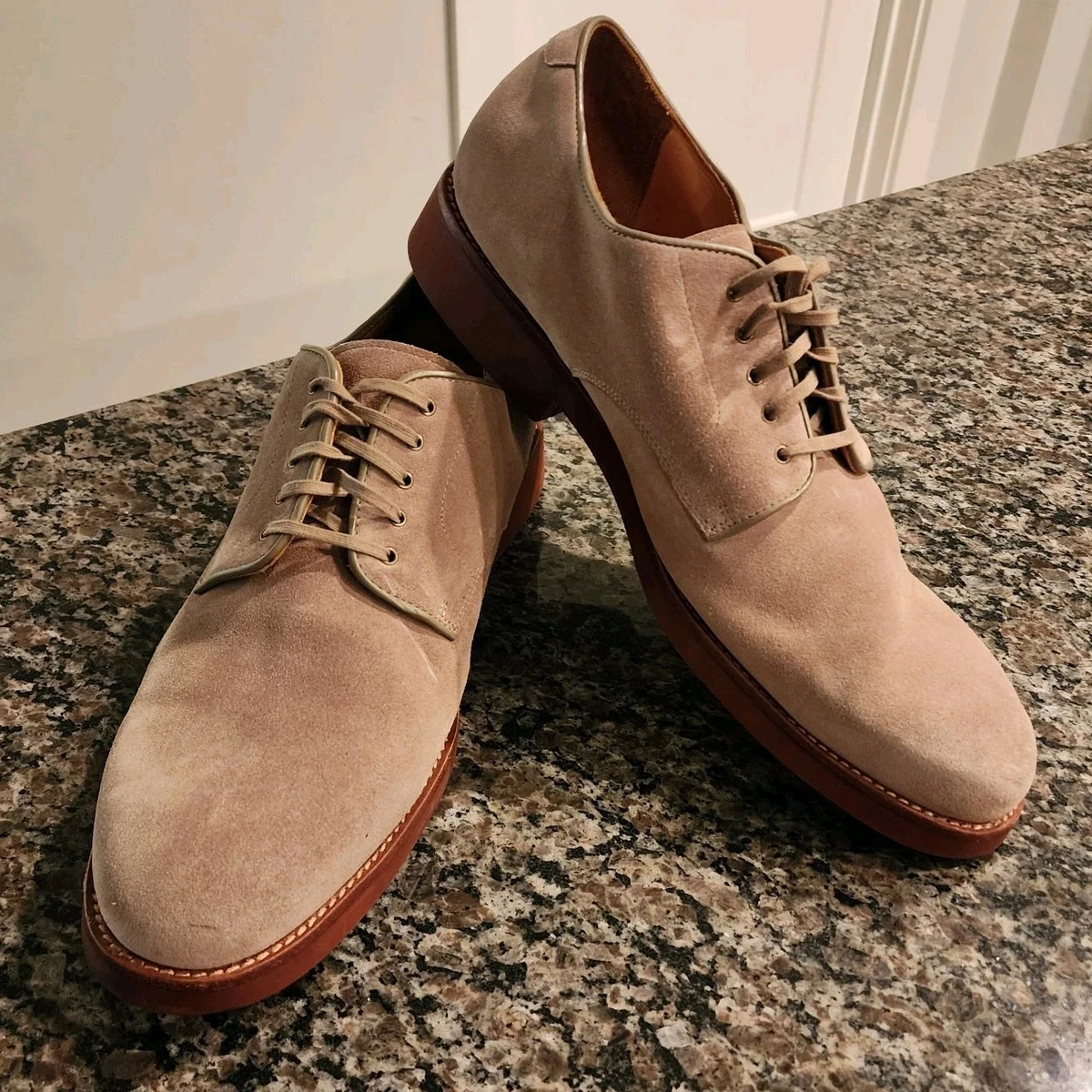 Polo Ralph Lauren Oxford Leather Upper Dress Shoes for Men 