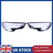FOR AUDI A3 8Y 2020 on FRONT HEADLAMP HEADLIGHT LENS COVER LH＆RH