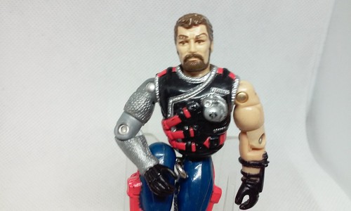 Modellino vintage GI JOE MERCER MERCENARY V2 3,75" ARAH Hasbro 1991 - Foto 2 di 8
